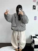 ビッグコーデュロイバルーンパンツ🖤🩶💛3カラー