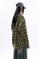 Bassett vintage over check shirt