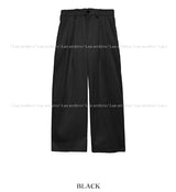 Luden ワイドピンタックウールスラックス