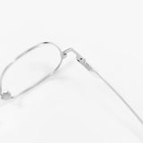 Knouun Square titanium glasses CODE. 103. C Black