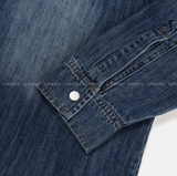 Our Western Overfit Two Pocket Denim Shirt