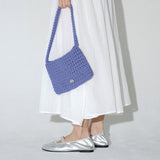 ソフトフレアロングスカート (White)
