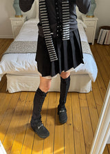 LAYER PLEATS SKIRT