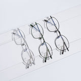 Knouun polygon titanium glasses CODE. 102. E Black N Gray