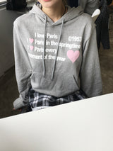 Kiki Love Lettering Hoodie (3c)