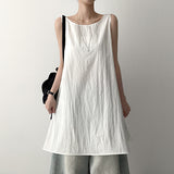 V-T A-Line シンプルラウンドドレス