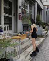 Bell sleeveless top
