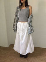 Stopper Nylon Balloon Skirt (2color)