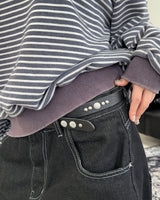 カールトンダブルポケットデニムパンツ