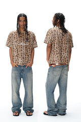 Leopard Print Sports Tee