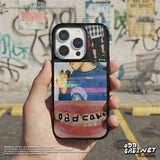 ストリート ヴィンテージ デザイン エポキシ バンパー iPhone ケース