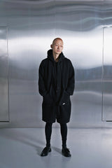 VINTAGE DIA-QUILTING HOODY (Black)