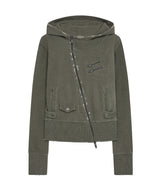 pg diagonal zip up (khaki)