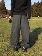ベローストリッピードデニムパンツ