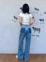 GRADIENT WASHING DENIM PANTS code 25003