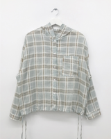Ranel check hoodie (2color)