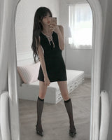 [MADE] Watering Ribbon Mini Dress