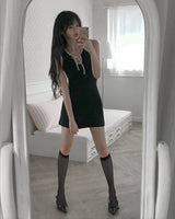 [Limited quantity] Watering Ribbon Mini Dress