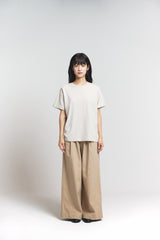 シルケットコットンTシャツ