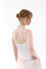 EVAN SLEEVELESS TOP / WHITE