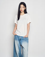 25FW WOMAN ファジードラゴンアートワーク半袖Tシャツ
