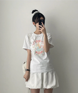 ラインカバー*パンプキンバルーンミニスカート*パンツ