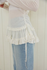 FLOW FRILL LAYERED TOP