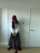 [MD's Pick] Nooa Cotton Pintuck Long Skirt (3color)
