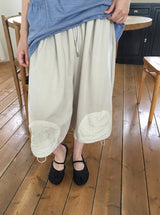 [unisex] ヒヨ ナイロン パッチ バミューダパンツ