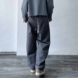 3D Paneled Functional Drawstring Pants