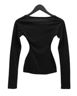 Body Slim Deep Square Tee