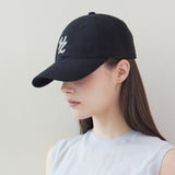 Flow VZ Leather Patch Ball Cap Black