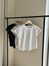 リオベーシックショートスリーブTシャツ(4 colors)