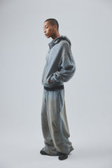 rhinestone zip-up hoodie