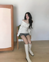 phillip two-button off-shoulder nt