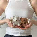 Home Run Bear Keyring