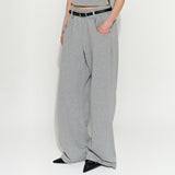 Jean Pocket Wide Pants Gray