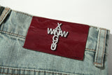 BLAZING SPRAY BOOT CUT DENIM JEANS