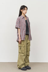 Rier Rollup Checked Shirt
