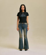 PIN UP GIRL CROP T-SHIRT_BK