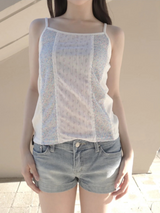 spin denim shorts