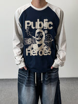 Smoke Raglan Long sleeve