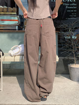 ZIPPER WIDE TROUSER PANTS (3C)