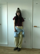 Jacquard Winter Jogger Pants (2color)