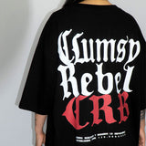 BACK PRINTED SHORT SLEEVE TEE