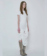 DROOP LINE TEE DRESS