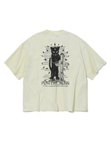 ピアシングピグメントクロスTシャツ - [レモン]