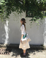 hori flower layered t-shirts