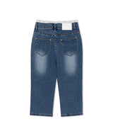 lace capri denim pt