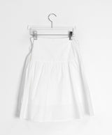 Dunkey Shirring Wrap Midi Skirt
